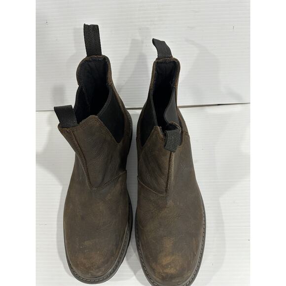 Men Wolverine Floorhand Waterproof Work Boot Brown SZ 10.510EW main image 5